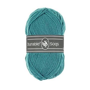 Durable Soqs 418 Caribbean sea - Haakgaren / Breigaren, Ophalen of Verzenden, Nieuw, Breien of Haken, Wol of Garen