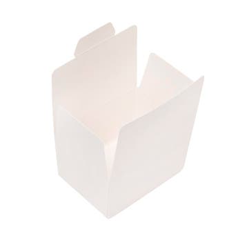 Bonbondoosje Wit Glans -125 gram- 25 stuks, Verzenden, Nieuw