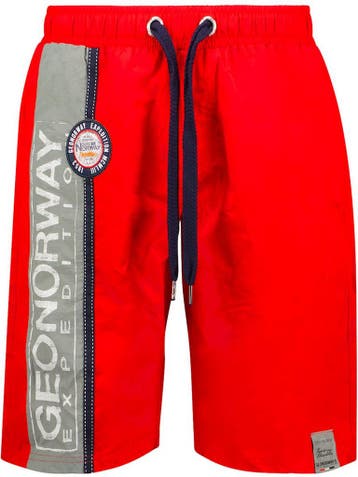 Geographical Norway Zwembroek Qweenishi Rood, Verzenden, Rood