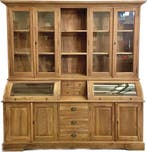 Kruidenierskasten van massief hout !!UIT VOORRAAD GELEVERD!!, Teakhout, Nieuw, Ophalen of Verzenden, Landelijk