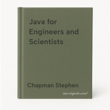 Java for Engineers and Scientists - Chapman Stephen, Boeken, Verzenden, Gelezen, Chapman Stephen