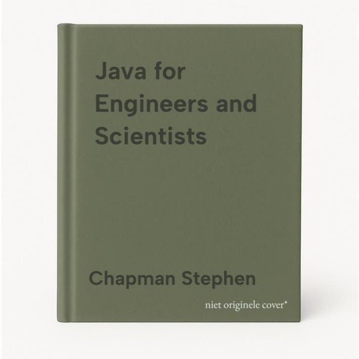Java for Engineers and Scientists - Chapman Stephen, Boeken, Taal | Engels, Gelezen, Verzenden
