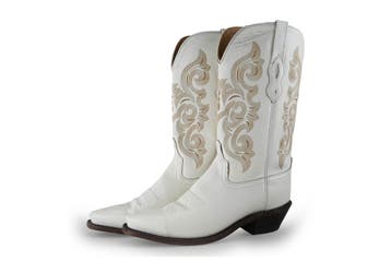 Bootstock Treasure Cowboy laarzen in maat 42 Wit, Verzenden, Wit, Bootstock Treasure, Zo goed als nieuw