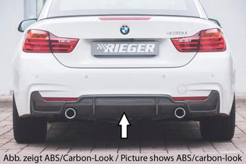 Rieger diffuser | geschikt voor BMW 4-Serie F32 / F33 / F36, Verzenden, Nieuw, BMW