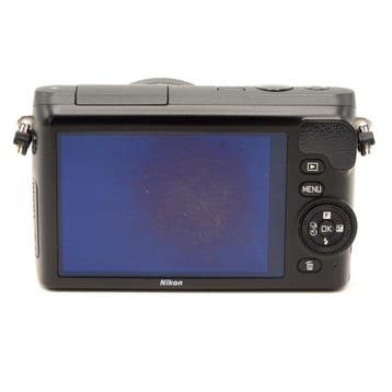 Nikon 1 S2 + 11-27,5mm Zwart (Occasion) - 2150 Opnamen, Audio, Tv en Foto, Fotocamera's Digitaal, Ophalen of Verzenden, Gebruikt