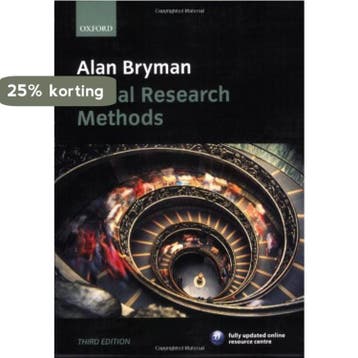 Social Research Methods - Alan Bryman 9780199202959, Verzenden, Gelezen, Alan Bryman