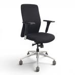 Euroseats Milano bureaustoel, EN1335, zwart-chrome, Huis en Inrichting, Ophalen of Verzenden, Gebruikt