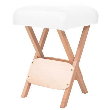 Massagekruk wit - 12cm dik | Retourdeal 51% Korting, Huis en Inrichting, Stoelen, Wit, Ophalen of Verzenden, Zo goed als nieuw