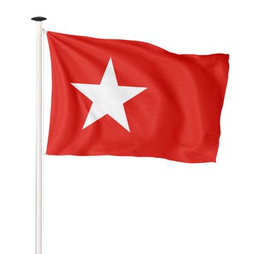 Vlag Maastricht 200x300cm (voor masten 7 en 8 meter), Nieuw