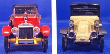 Corgi 1:43 - Modelauto (2) - Daimler 38 1910, Renault 12/16, Nieuw