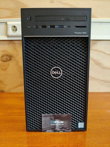 Dell Precision T3630 | i7 8700k | 16gb DDR4 | 500gb SSD +..., Computers en Software, Refurbished, Ophalen of Verzenden, Dell, SSD