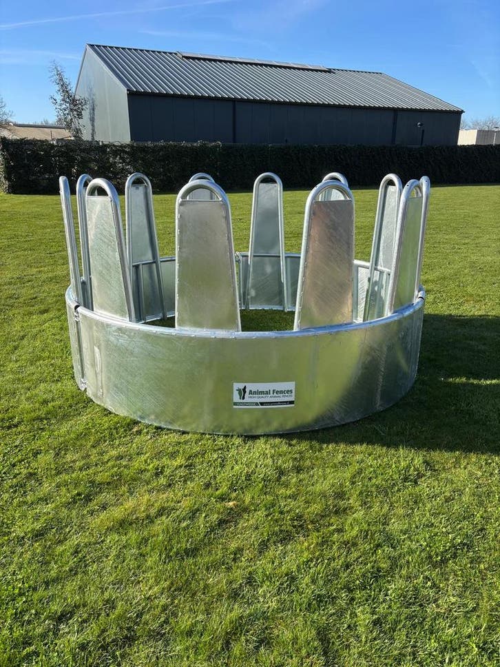 Zware ronde hooiruif Ø 2.30 mtr. voor paard, extra veilig!, Dieren en Toebehoren, Stalling en Weidegang, Opfok, Stalling, Weidegang