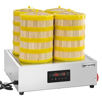 GGM Gastro | Stoomkoker / Dim sum-stoomkoker - elektrisch -, Verzenden, Nieuw in verpakking, Overige typen