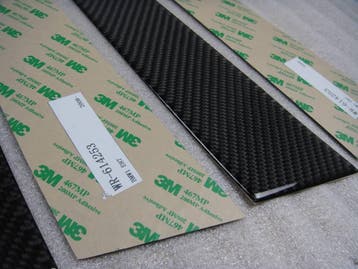 Carbon B-Pillar covers, Verzenden