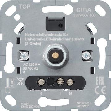 Gira Systeem 3000 Dimmer - 238900, Verzenden, Nieuw, Overige typen