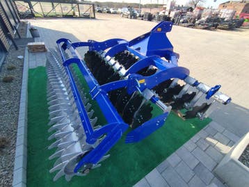 Zware Schijveneg 2,5m 2,7m 3m met Packerrol Wals, Verzenden
