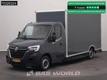 Renault Master 150PK Luchtvering Automaat Bakwagen LED Airco, Automaat, Gebruikt, Euro 6, Renault