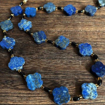 Nepalees lapis lazuli ketting - 1900-2000