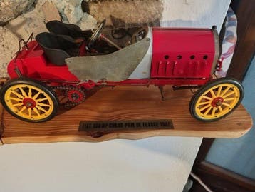 Pocher 1:8 - Modelauto - Fiat 130 HP Grand Prix de France, Nieuw