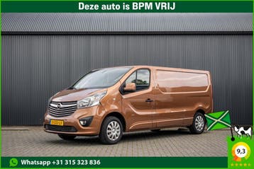 Opel Vivaro 1.6 CDTI L2H1 120PK | 3-Zits | Cruise | Airco, Stof, Gebruikt, Bruin, Onderhoudsboekje