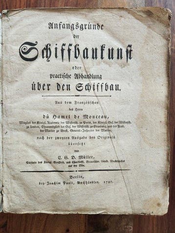 du Hamel de Monceau; C. G. D. Müller - Anfangsgründe der