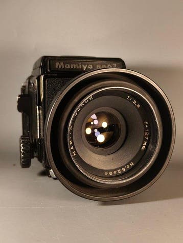 Mamiya RB67 Professional - Sekor 127mm f/3.8 Lens Analoge, Nieuw