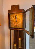 Staande klok - - Eik - 1910-1920, Antiek en Kunst, Antiek | Klokken