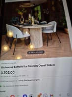 Richmond LUX  tafel LA CANTERA 240, Huis en Inrichting, Tafels | Eettafels, Ophalen, Nieuw, Overige materialen