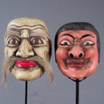 Wayang Topèng - Jauk Keras - Bali Indonesië (Zonder