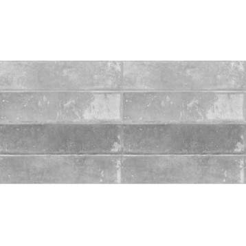 Wandtegel Mykonos Mallorca 7.5x30 cm Steel (prijs per m2), Doe-het-zelf en Verbouw, Tegels, Overige materialen, Wandtegels, Nieuw