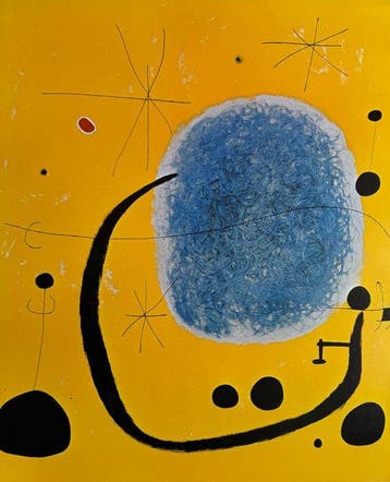 Joan Miro (1893-1983) - Composition