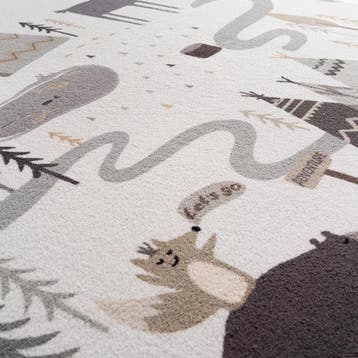 Speelkleed | Coco | Camping | Crème | 140x200 cm, Huis en Inrichting, Stoffering | Tapijten en Kleden, Verzenden, Nieuw