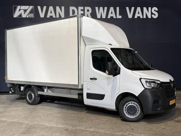 Renault Master 2.3 dCi 146pk Bakwagen 222cm Hoog Laadklep Eu, Stof, Gebruikt, Renault, Wit