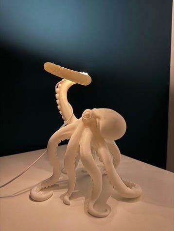Tafellamp - Plastic - octopus