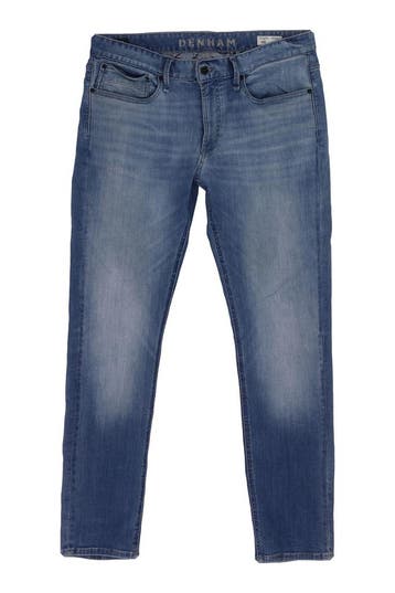 Denham Broek in maat W32 L32 Blauw, Verzenden, Zo goed als nieuw, Blauw, Denham