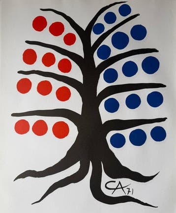 Alexander Calder (1898-1976) - Larbre coloré