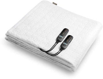 2dekans | Duux Snooze Fleece Elektrisch Onderdeken – 6, Ophalen of Verzenden, Zo goed als nieuw, Wit