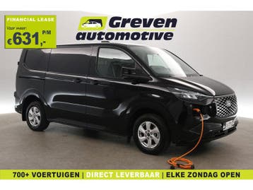 Ford E-Custom 71 kWh L1H1 218PK | Snelladen | Clima |, Automaat, Zwart, Elektrisch, Nieuw