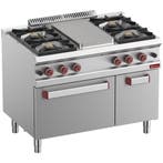 Diamond Fornuis/Doorkookplaat + Oven | OPTIMA 700 | Gas | 4, Ophalen of Verzenden, Nieuw in verpakking