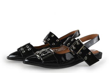 Nelson Ballerinas in maat 41 Zwart, Kleding | Dames, Schoenen, Verzenden, Zwart, Ballerina's, Zo goed als nieuw