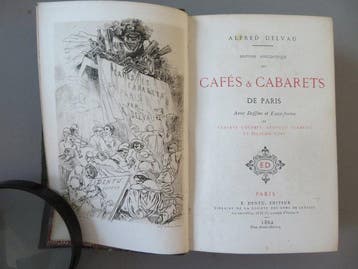 Alfred Delvau - Cafés & Cabarets De Paris 1st druk 1862