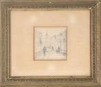 Isaac Israëls (1865 - 1934), De drukke straat, Antiek en Kunst, Kunst | Schilderijen | Klassiek