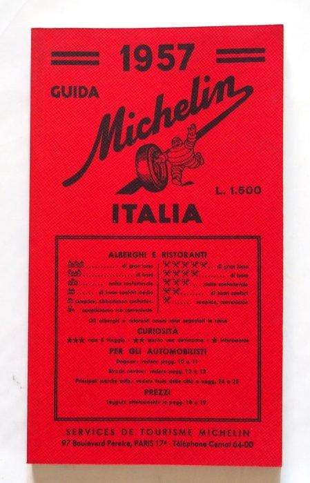 Piero Antolini - Guida Michelin Italia 1957 - 1957, Antiek en Kunst, Antiek | Boeken en Bijbels