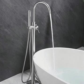 Vrijstaande Badkraan met Handdouche - Draaibare Mixer voor W, Verzenden, Nieuw