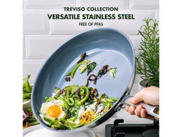 GreenPan Treviso - 10-delige kookpannenset - PFAS-vrij - RVS, Huis en Inrichting, Verzenden, Nieuw