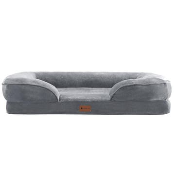Hondenbed / Hondenmand Sheena L - 98 x 70 cm - Grijs, Dieren en Toebehoren, Hondenmanden, Verzenden, Nieuw