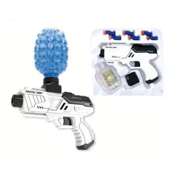 Gel Blaster - Speelgoed Soft Shell Foam Shooter - Wit, Verzenden, Nieuw