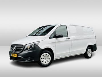 Zakelijke Lease |  Mercedes-Benz Vito 110 CDI L2 Lang RWD //, Stof, Gebruikt, Wit, Mercedes-Benz