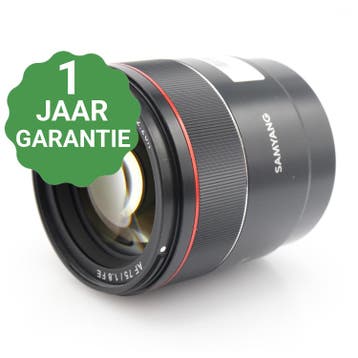 Samyang 75mm f/1.8 AF Sony FE, Audio, Tv en Foto, Fotografie | Lenzen en Objectieven, Verzenden, Gebruikt
