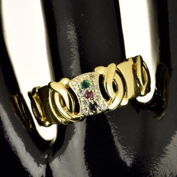 Ring - 18 karaat Geel goud, Sieraden, Tassen en Uiterlijk, Ringen, Nieuw